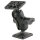 RAM Mounts Verbundstoff-Set - B-Kugel (1 Zoll), 2 rechteckige Basisplatten, kurzer Verbindungsarm, im Polybeutel