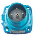 RETTBOX® ONE AIR Einbaustecker Poly Blau IP54 1P+N+E...