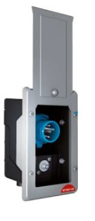 Rettbox One Air Fahrzeug-Ladebox 20 A - 230 V / 12 V 1P+N+E +1 Hilfskontakt, 8m Anschlussleitung