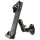 RAM Mounts Saugfuss-Halterung mit Tab-Tite Universal-Halteschale für 9-10.5 Zoll Tablets in Schutzgehäusen - B-Kugel (1 Zoll), mittlerer Verbindungsarm