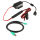 RAM Mounts GDS Strom-Modul - offene Enden, USB Typ-A Anschluss, 10/30 V DC Eingangsspannung, inkl. USB-Kabel (USB/microUSB)