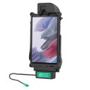RAM Mounts GDS Tough-Dock Samsung Tab A7 Lite 8.7 in IntelliSkin-Lade-/Schutzhüllen - USB-C, 15 W Ausgang, AMPS-Aufnahme