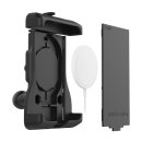 RAM Mounts Quick-Grip Halteschale für Apple MagSafe kompatible Smartphones - inkl. Trapez-Basisplatte, B-Kugel (1 Zoll)