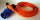 DEFA MiniPlug Anschlusssleitung, HeavyDuty, 2,5m, orange, mit CEE 16 A Stecker