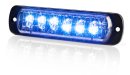 Standby LED-Blitzer L52 2C Zweifarbig Blau/Rot (R&uuml;cklicht/Bremslicht)