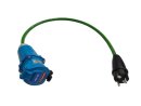 RETTBOX® ONE AIR Anschlussstecker 20 A, 1P+N+E, frei konfigurierbar, Schuko-Stecker