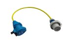 RETTBOX® ONE Anschlussstecker 20 A, 1P+N+E, frei konfigurierbar, mit Bajonett-Stecker