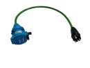 RETTBOX® ONE Anschlussstecker 20 A, 230 V, 1P+N+E+2 HK, frei konfiguerierbar, Schuko-Stecker