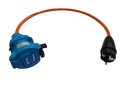 RETTBOX® ONE Anschlussstecker 20 A, 230 V, 1P+N+E+2 HK, frei konfiguerierbar, Schuko-Stecker
