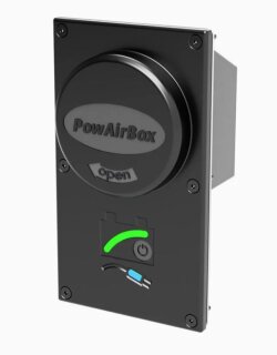 LEAB PowAirBox II A mit Druckluft Adapter Kit-230V, Umrüstung PAB II
