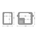 Dometic CFX3 25, Tragbare Kompressor-Kühlbox, 25 l