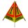Warnpyramide/Faltsignal, 70 cm, gelb/retro-reflektierend, Achtung "Ölspur/Unfall/Achtung"