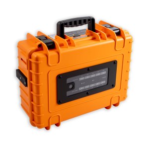 B&W energy.case PRO500 - 500 Watt, orange