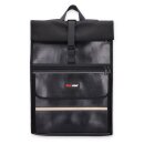 Feuerwear Rolltop Rucksack Eddie, Farbe: Schwarz
