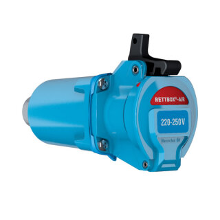 RETTBOX® ONE AIR Anschlussstecker 20 A - 230 V 20 A 1P+N+E