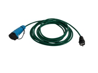 RETTBOX® S AIR Anschlussstecker 20 A, 250 V AC, 12m Anschlussleitung mit Schuko-Stecker, Farbe: Grün