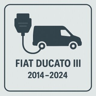 Inomatic CAN-Tronic Fahrzeugadapter mit Kabelbaum, Fiat Ducato III 2014-2024, vorkonfiguriert