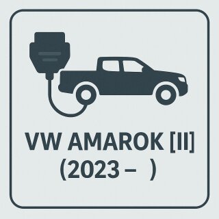 Inomatic CAN-Tronic Fahrzeugadapter mit Kabelbaum, VW Amarok [II] (2023 - ), vorkonfiguriert