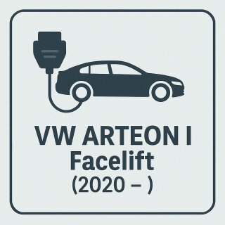 Inomatic CAN-Tronic Fahrzeugadapter mit Kabelbaum, VW Arteon [I] Facelift (2020 - ), vorkonfiguriert