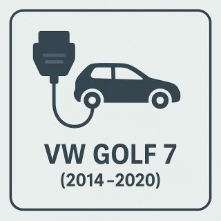 Inomatic CAN-Tronic Fahrzeugadapter mit Kabelbaum,VW Golf 7 (2014 - 2020), vorkonfiguriert