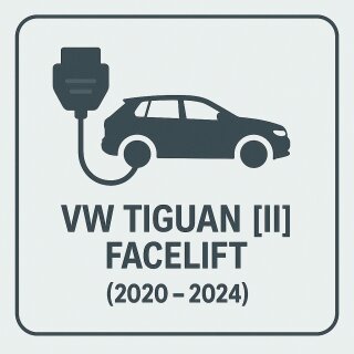 Inomatic CAN-Tronic Fahrzeugadapter mit Kabelbaum, VW Tiguan [II] Facelift (2020 - 2024), vorkonfiguriert