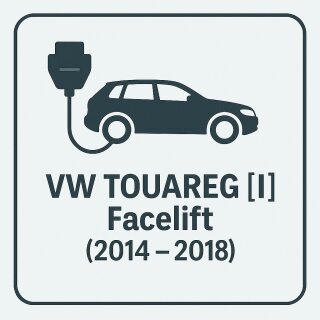 Inomatic CAN-Tronic Fahrzeugadapter mit Kabelbaum, VW Touareg [II] Facelift (2014 - 2018), vorkonfiguriert