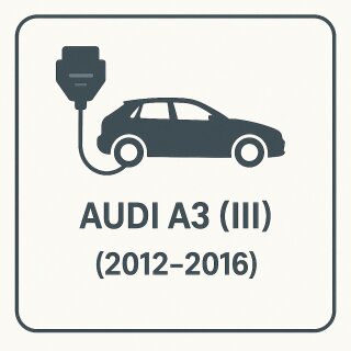 Inomatic CAN-Tronic Fahrzeugadapter mit Kabelbaum, Audi A3 [III] (2012 - 2016), vorkonfiguriert