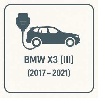 Inomatic CAN-Tronic Fahrzeugadapter mit Kabelbaum, BMW X3 [III] (2017 - 2021), vorkonfiguriert