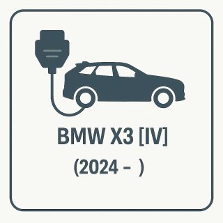 Inomatic CAN-Tronic Fahrzeugadapter mit Kabelbaum, BMW X3 [IV] (2024 - ), vorkonfiguriert