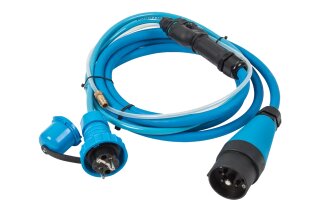 LEAB PowAirBox II A Adapter auf Schuko-Stecker und Bajonetteverschluss, 4 m, IP68