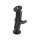 RAM Mounts Aufbau-Set - runde Basisplatte (AMPS), mittlerer Verbindungsarm, runde Basisplatte mit 1/4-20 Gewindestift, C-Kugel (1,5 Zoll), im Polybeut