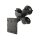 RAM Mounts Triple-Saugfuss-Set mit VESA-Anbindung - runde Basisplatte (AMPS) mittlerer Verbindungsarm, VESA-Platte, C-Kugel (1,5 Zoll)
