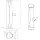 RAM Mounts Aufbau-Set - 2x runde Basisplatte (AMPS), langer Verbindungsarm, C-Kugel (1,5 Zoll), im Polybeutel