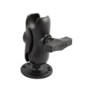 RAM Mounts Aufbau-Set - runde Basisplatte (AMPS), kurzer...