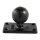 RAM Mounts rechteckige Basisplatte (38,1 x 76,2 mm) mit C-Kugel (1,5 Zoll) - im Polybeutel