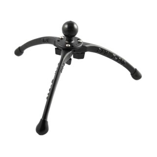 RAM Mounts 3-fach Standfuss mit runder Basisplatte (AMPS) - C-Kugel (1,5 Zoll), im Polybeutel