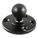 RAM Mounts runde Basisplatte (120° Lochraster) -...