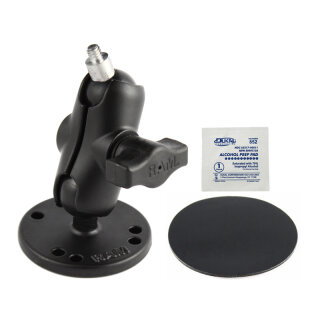 RAM Mounts Plaque Base Ronde Avec Boule 1" - AMPS - Pour Support Tablet/Mobile