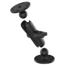 RAM Mounts Aufbau-Set - B-Kugel (1 Zoll), 2x runde...
