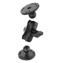 RAM Mounts Aufbau-Set - B-Kugel (1 Zoll), 2x runde...
