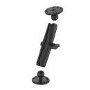 RAM Mounts Aufbau-Set - B-Kugel (1 Zoll), 2x runde...