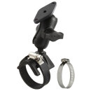 RAM Mounts Set - B-Kugel (1 Zoll), Rohrschelle, kurzer...