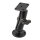 RAM Mounts Aufbau-Set - B-Kugel (1 Zoll), runde Basisplatte (AMPS), mittlerer Verbindungsarm, rechteckige Basisplatte (AMPS)