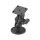RAM Mounts Aufbau-Set - B-Kugel (1 Zoll), runde Basisplatte (AMPS), kurzer Verbindungsarm, rechteckige Basisplatte (AMPS)