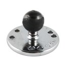RAM Mounts runde Chrom-Basisplatte (AMPS) -...
