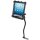 RAM Mounts Pod I Sitzschienen-Adapter mit Universal Tab-Tite Halteschale (10 Zoll Tablets) - flexibler Stab (ca. 450 mm), runde Basisplatte (AMPS), B-Kugel (1 Zoll)