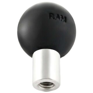 RAM Mounts Basis-Kugel mit 1/4 Zoll-20 Innengewinde - B-Kugel (1 Zoll)