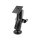 RAM Mounts Aufbau-Set - D-Kugel (2,25 Zoll), runde Basisplatte (93,5 mm Durchmesser), mittlerer Verbindungsarm, VESA-Platte (75x75 mm Lochraster)