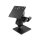RAM Mounts Aufbau-Set - D-Kugel (2,25 Zoll), VESA-Platte (75x75 u. 100x100 mm Lochraster), kurzer Verbindungsarm (großer Drehverschluss)