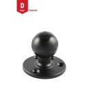 RAM Mounts runde Basisplatte - 120° Lochraster, 93,5...